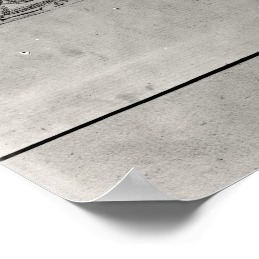 Onderzoek van het friesje van een kind poster (Hoek)