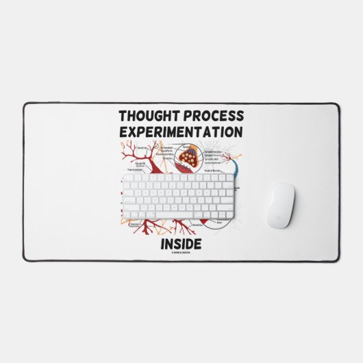 Onderzoek van het proces in neuron bureaumat (Keyboard & Muis)