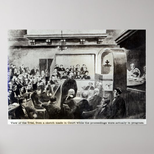 Onderzoek van Madeleine Smith, 1857 Poster (Voorkant)