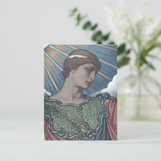 Onderzoek van Minerva Briefkaart (Staand voorkant)