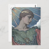 Onderzoek van Minerva Briefkaart (Voorkant / Achterkant)