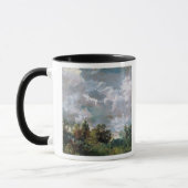 Onderzoek van Sky and Trees (olie op canvas) Mok (Links)