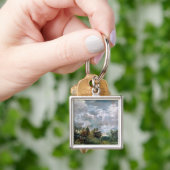 Onderzoek van Sky and Trees (olie op canvas) Sleutelhanger (Hand)