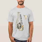 ONDERZOEK VAN WESTERNE GRONDWEEFSELS VOOR OUD WEST T-SHIRT (Voorkant)