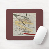 Onderzoek - Vintage Muismat (Met muis)