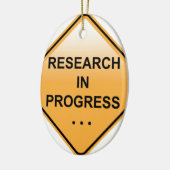 Onderzoeken in uitvoering keramisch ornament (Links)