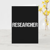 Onderzoeker Eenvoudige Titel Kaart (Gele Bloem)