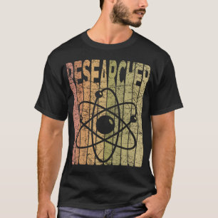 Onderzoeker Vintage Wetenschapper Retro Wetenschap T-shirt