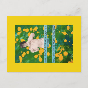 Onderzoekers zeggen: wees aardig tegen jezelf briefkaart