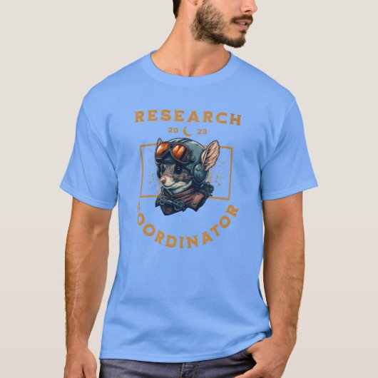 Onderzoekscoördinator vriend t-shirt (Voorkant)