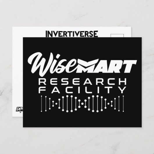 Onderzoeksfaciliteit WiseMart - Briefkaart (Voorkant / Achterkant)