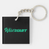 Onderzoeksfaciliteit WiseMart - Sleutelhanger (Achterkant)