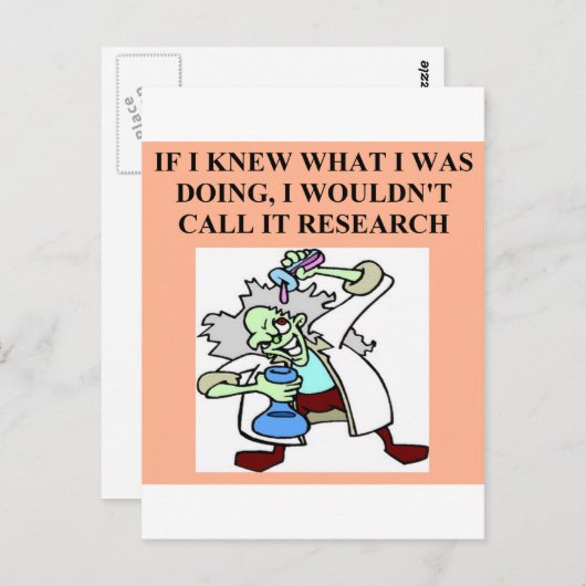 onderzoeksgrap briefkaart (Voorkant / Achterkant)