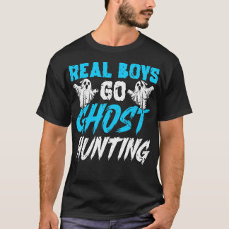 Onderzoekster Boys Ghost Hunting T-shirt