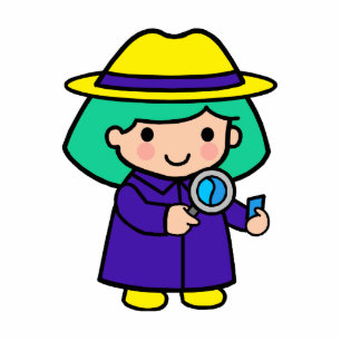 Onderzoekster Staand Fotobeeldje