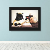 Onderzoekstijd Canvas Afdruk (Insitu (Houten vloer))