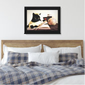 Onderzoekstijd Canvas Afdruk (Insitu (Slaapkamer))