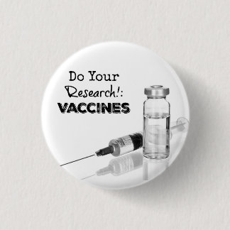 Onderzoeksvaccins Ronde Button 3,2 Cm
