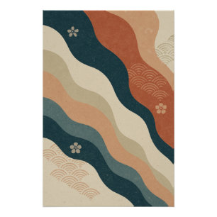 Ondes Nippones - Japanse Motivering Vintage Perfect Poster