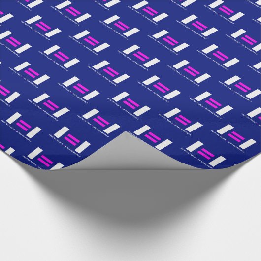 Ondetecteerbaar is een onzichtbaar VIH Cadeaupapier (Hoek)