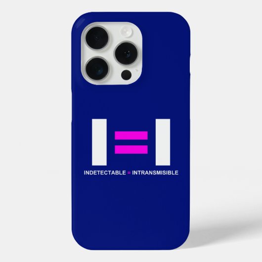 Ondetecteerbaar is een onzichtbaar VIH Case-Mate iPhone Case (Achterkant)