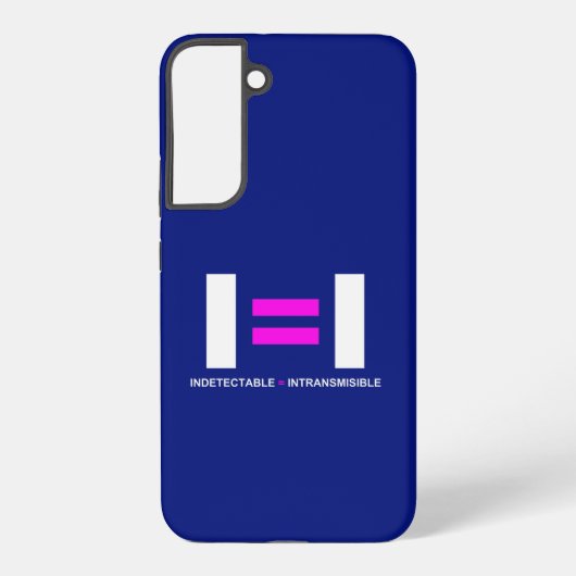 Ondetecteerbaar is een onzichtbaar VIH Samsung Galaxy Hoesje (Achterkant)