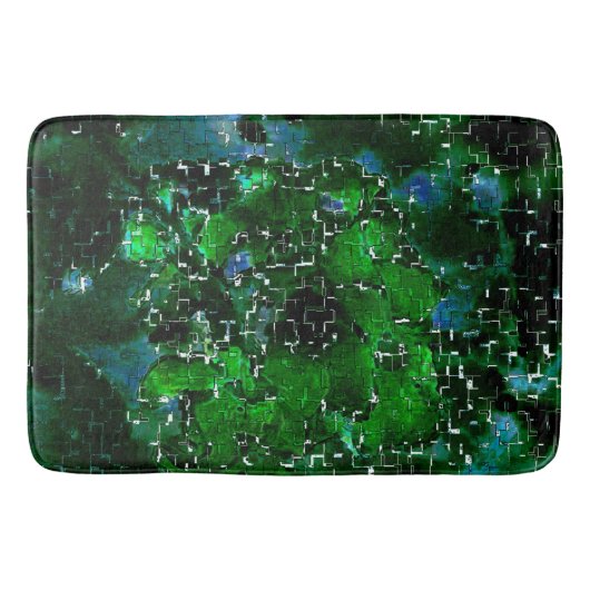 Ondeugdelijke mozaïek van het plant van de lagune badmat (Voorkant)