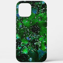 Ondeugdelijke mozaïek van het plant van de lagune  Case-Mate iPhone case