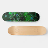 Ondeugdelijke mozaïek van het plant van de lagune  persoonlijk skateboard (Horizontaal)