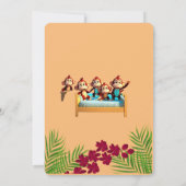 Ondeugend Aap Familie Kinderen Verjaardag Kaart (Achterkant)