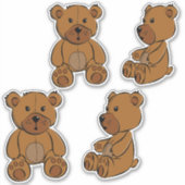 Ondeugend Beer Sticker (Voorkant)
