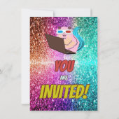 Ondeugend Eekhoorn Internet Party Verjaardag Uitno Kaart (Achterkant)