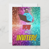 Ondeugend Eekhoorn Internet Party Verjaardag Uitno Kaart (Achterkant)