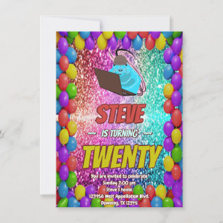 Ondeugend Eekhoorn Internet Party Verjaardag Uitno Kaart