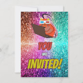 Ondeugend Eekhoorn Internet Party Verjaardag Uitno Kaart (Achterkant)