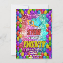 Ondeugend Eekhoorn Internet Party Verjaardag Uitno Kaart