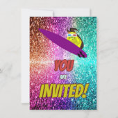 Ondeugend Eekhoorn Leuk Verjaardag Cheeky party ui Kaart (Achterkant)