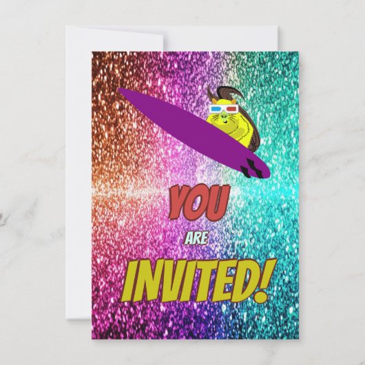 Ondeugend Eekhoorn Leuk Verjaardag Cheeky party ui Kaart (Achterkant)