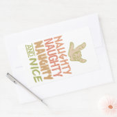 Ondeugend EN mooi aangepaste stickers (Envelop)
