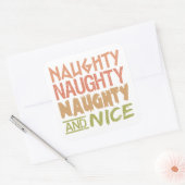 Ondeugend EN mooi aangepaste stickers (Envelop)