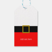 Ondeugend geheim santa Custom Vakantie pakket cade Cadeaulabel (Achterkant)