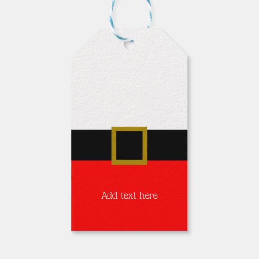 Ondeugend geheim santa Custom Vakantie pakket cade Cadeaulabel (Achterkant)