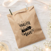 ONDEUGEND IS DE NIEUWE LEUKE KERST vakantie gunst Bedankzakje (Geknipt)