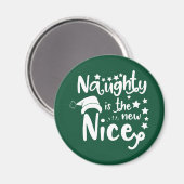 ondeugend is de nieuwe nice magneet (Voorkant / Achterkant)