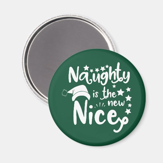 ondeugend is de nieuwe nice magneet (Voorkant / Achterkant)