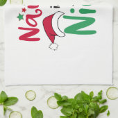 ondeugend is de nieuwe nice theedoek (Gevouwen)