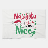 ondeugend is de nieuwe nice theedoek (Horizontaal)