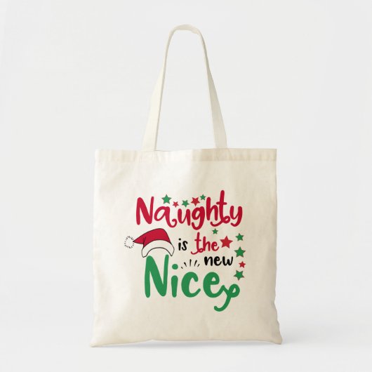 ondeugend is de nieuwe nice tote bag (Voorkant)