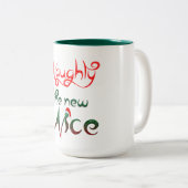 ondeugend is het nieuwe leuke ontwerp van de mok v (Voorkant rechts)