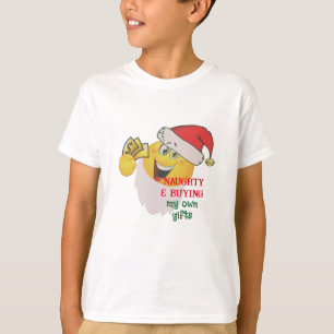 Ondeugend kopen van mijn geschenken Shirt - Santa